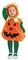 The Costume Center Orange and Green Pumpkin Unisex Toddler Halloween Costume - Medium
